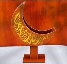 Load image into Gallery viewer, Elegant Moon-Shaped Gift Hamper Stand - Ramadan Edition overbookedatm