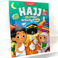 Load image into Gallery viewer, Hajj & Umrah Activity Book 8+ overbookedatm