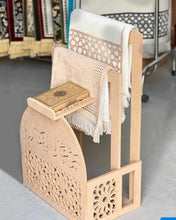 Load image into Gallery viewer, Quran and Prayer Mat Stand | حامل سجادة الصلاة والمصحف overbookedatm