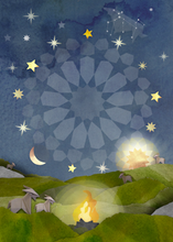 Load image into Gallery viewer, THE BOWING OF THE STARS. Patience, trust and forgiveness from Surah Yusuf, The Quran's best of stories overbookedatm