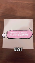 Load and play video in Gallery viewer, Islamic Inspirational Calendar