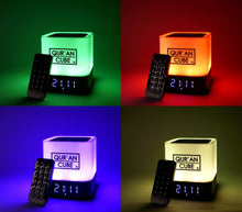 Load image into Gallery viewer, Quran Cube - QURAN SPEAKER - ADHAN PRAYER CLOCK overbookedatm
