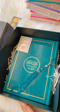 Load image into Gallery viewer, Beautiful Blue Colored Quran for gifting, rainbow Quran