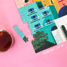 Load image into Gallery viewer, Three Blue Domes Jigsaw Puzzle overbookedatm