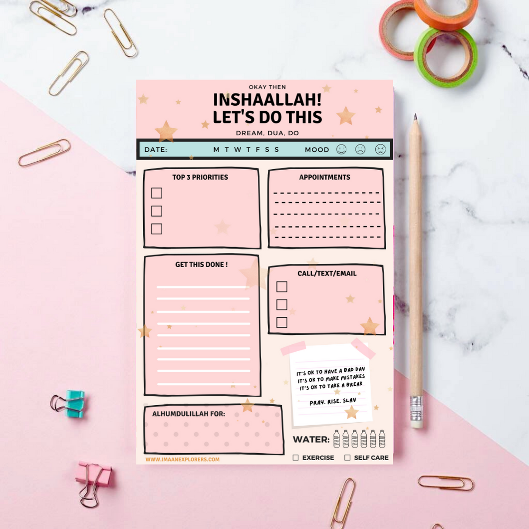 Dream Dua Do – Notepad (50 Sheets)