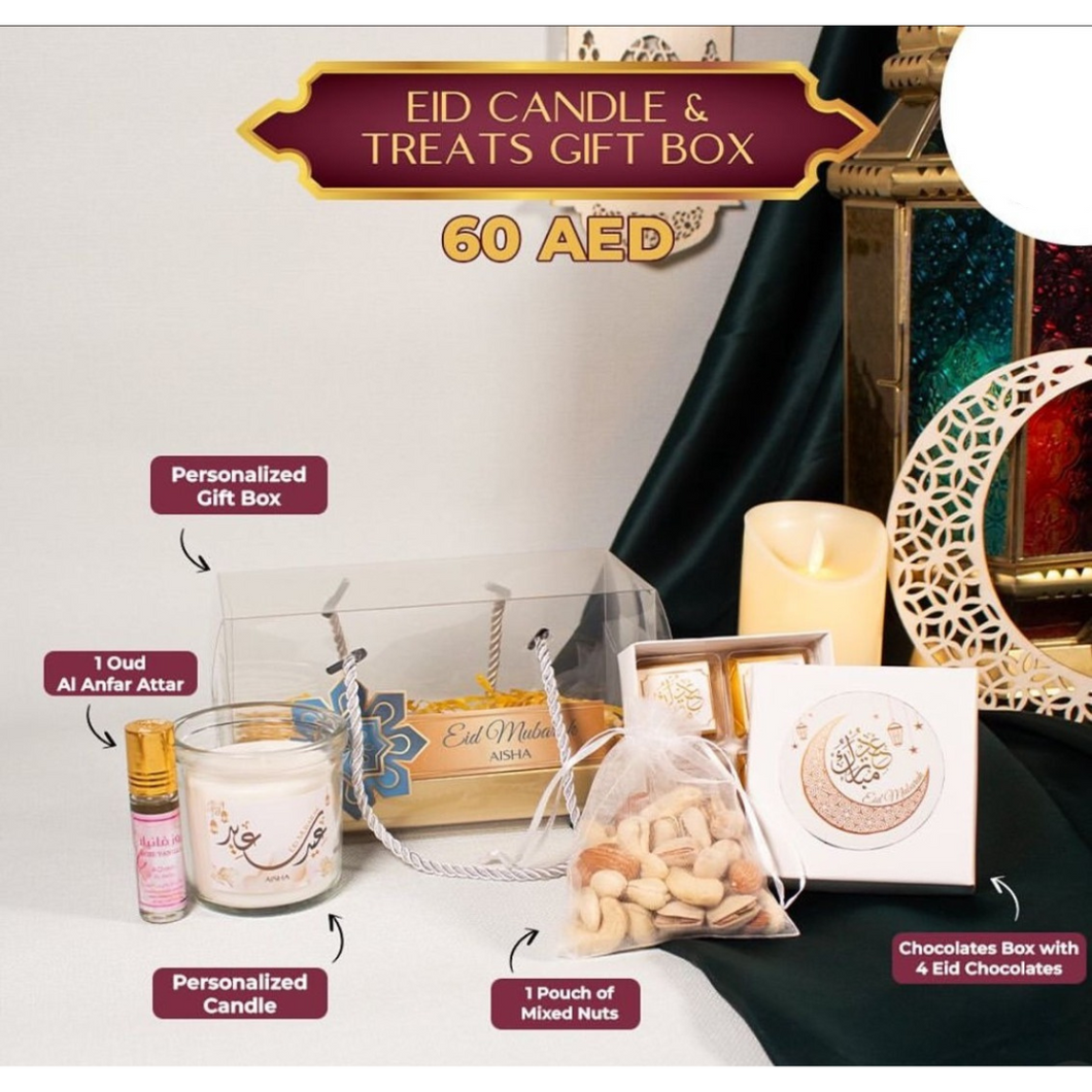 Eid Candle & Treats Gift Box overbookedatm