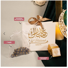 Load image into Gallery viewer, Eid Greetings Box with Chocolates and Tasbih overbookedatm
