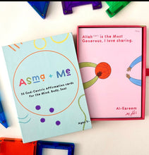 Load image into Gallery viewer, Asma + Me. God centric affirmation cards.

