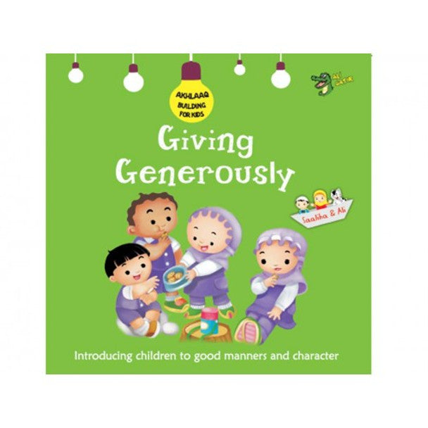 Giving Generously - Akhlaaq building series. overbookedatm