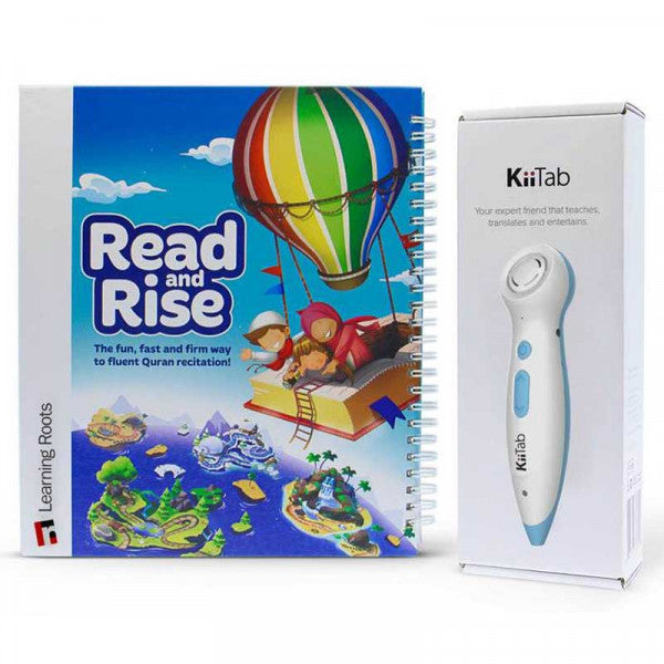 Kiitab Pen, Read and Rise book. overbookedatm