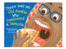 Load image into Gallery viewer, There was an Old Auntie who Swallowed a Samosa overbookedatm
